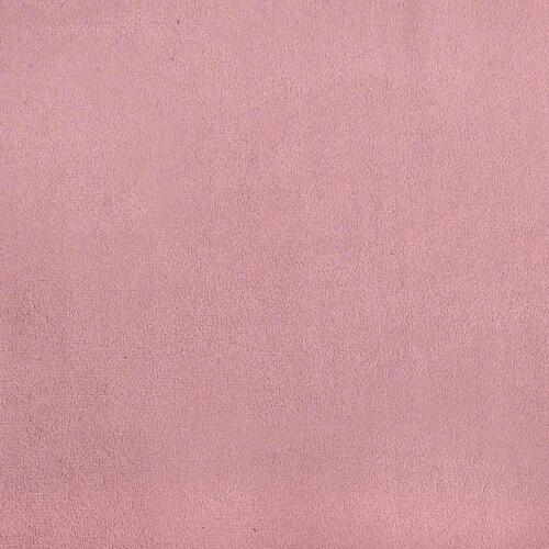 Lænestol fløjl pink