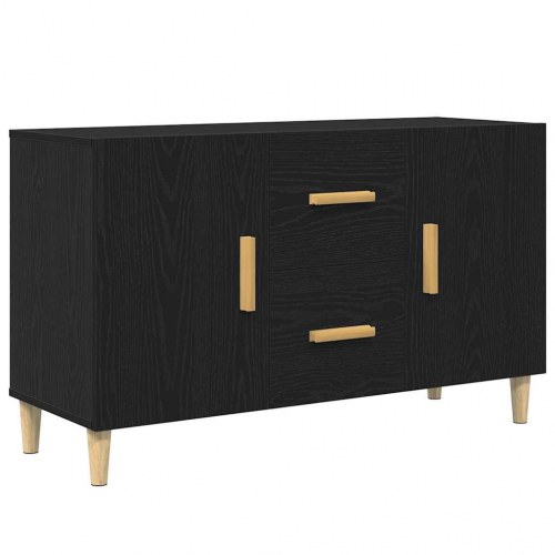 Skænk 100 x 36 x 60 cm - sort-eg