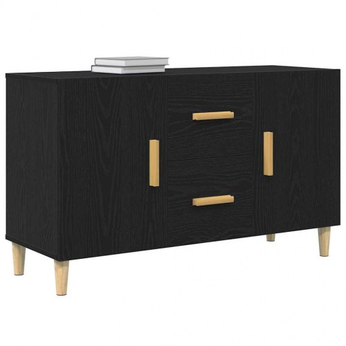 Skænk 100 x 36 x 60 cm - sort-eg