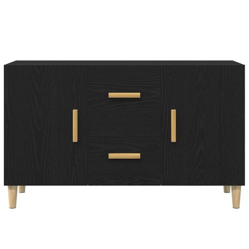 Skænk 100 x 36 x 60 cm - sort-eg