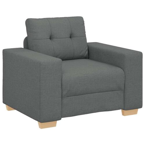 Lænestol 60 cm stof mørkegrå
