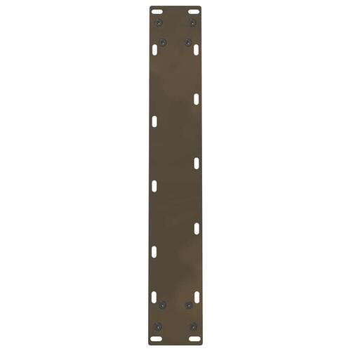 Sofabordben naturstål 2 stk. 50x(72-73) cm stål