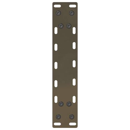 Sofabordben naturstål 2 stk. 40x(30-31) cm stål