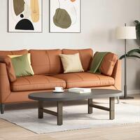 Sofabordben naturstål 2 stk. 70x(30-31) cm stål