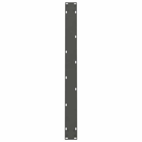 Sofabordben 2 stk. 100x(72-73) cm stål antracitgrå