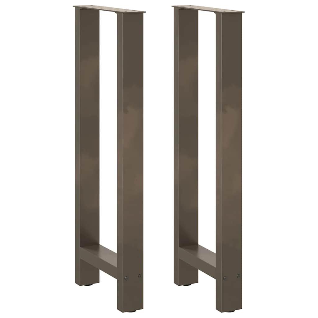 Barbordsben naturstål 2 stk. 50x(100-101) cm stål billede