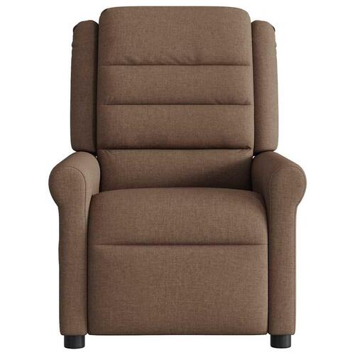 Massagestol stof brun