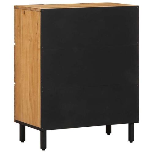 Skænk 60x33x75 cm massivt akacietræ