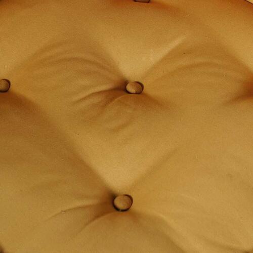 Modulpuf stof 70x70x36 gul