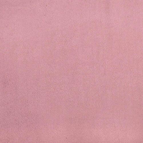 Lænestol fløjl pink
