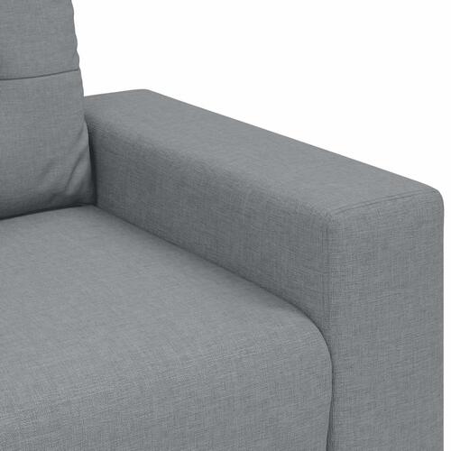 Lænestol 60 cm stof lysegrå