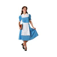 Kostume til voksne Blå Prinsesse XL