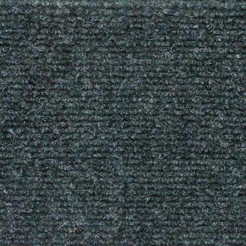 Selvklæbende trappemåtter 5 stk. 56x17x3 cm tuftet grøn