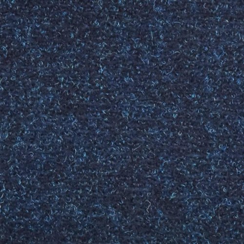 Selvklæbende trappemåtter - 15 stk., 56×17×3 cm, marineblå halvrund