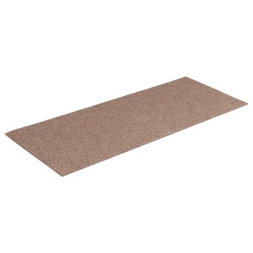 Selvklæbende trappemåtter 15 stk. 60x25 cm lysebrun