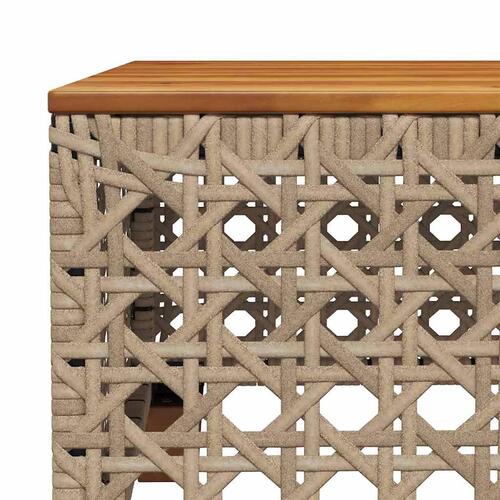 Sofasæt til haven 11 dele med hynder polyrattan beige