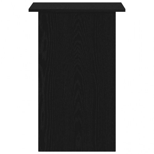 Skrivebord 90×50×74 cm i konstrueret træ - sort egetræsfarve
