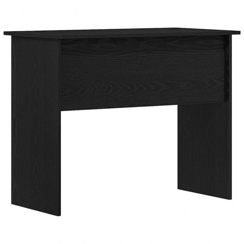 Skrivebord 90×50×74 cm i konstrueret træ - sort egetræsfarve