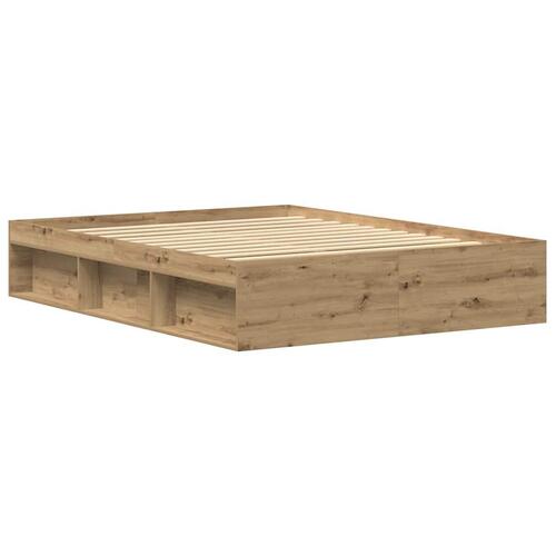 Sengestel uden madras 150x200cm konstrueret træ kunsteg