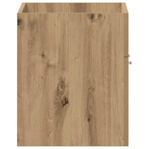 Badeværelsesvaskeskab 60 × 38,5 × 46 cm - konstrueret træ, kunsteg
