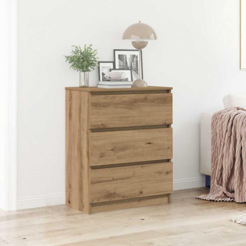 Skænk med 3 skuffer 60×35×76 cm - kunsteg