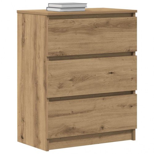 Skænk med 3 skuffer 60×35×76 cm - kunsteg