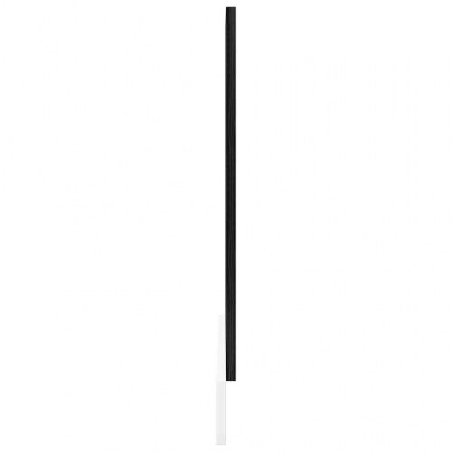 Opvaskemaskinepanel Lyon - sort eg, 60 × 1,5 × 67 cm, konstrueret træ