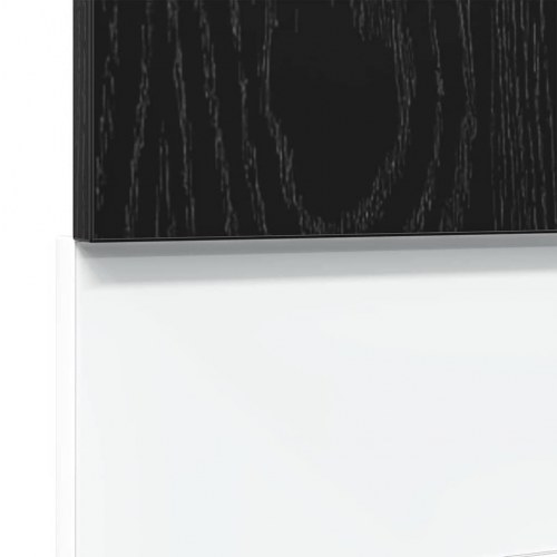 Opvaskemaskinepanel Lyon - sort eg, 60 × 1,5 × 67 cm, konstrueret træ