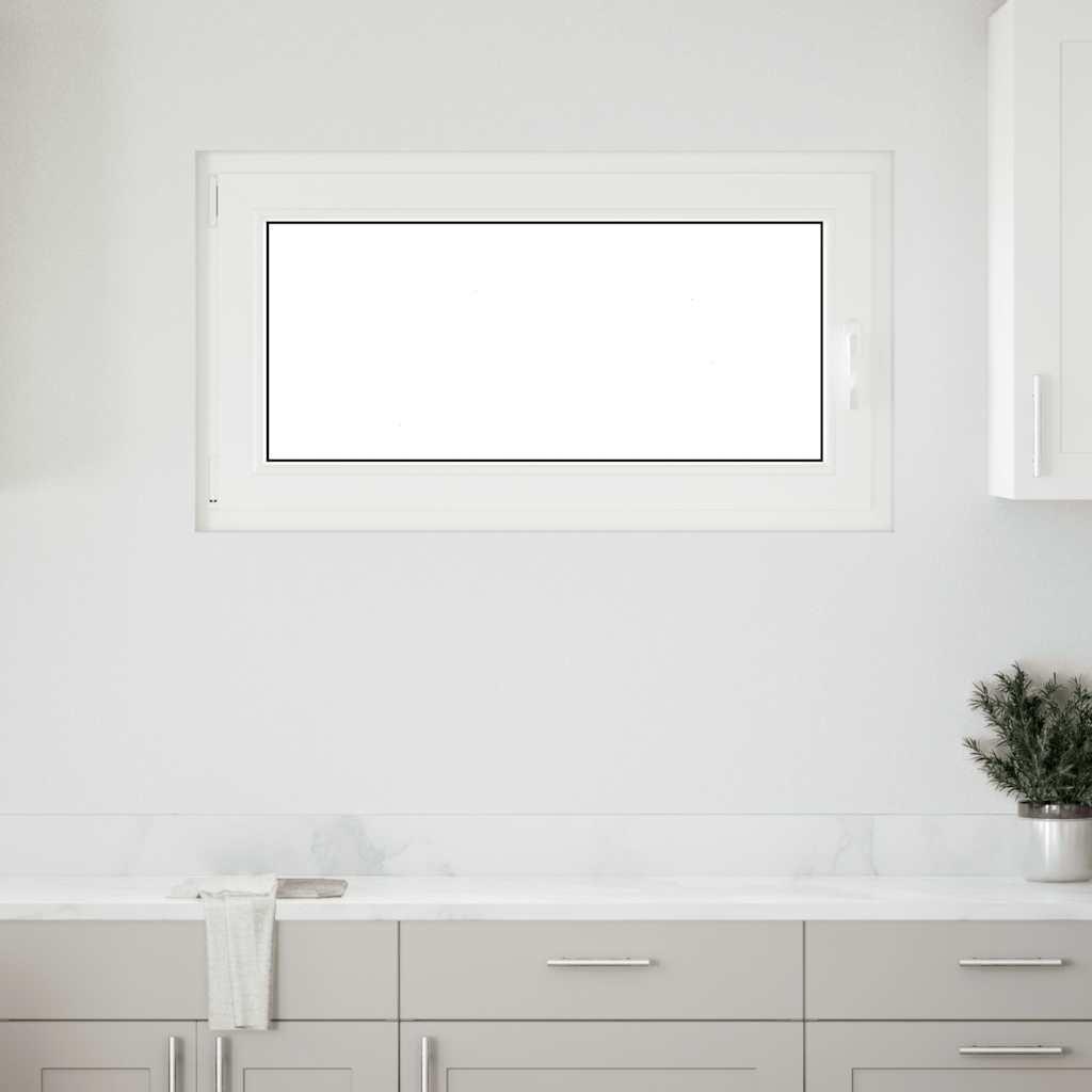 Kældervindue RISOR 110x60 cm Tilt&Drej DIN venstre hvid
