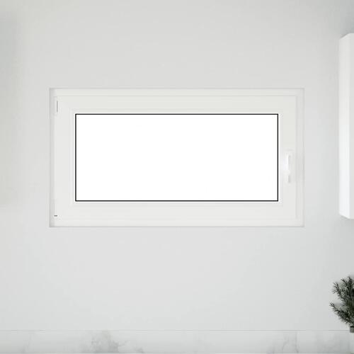Kældervindue RISOR 110x60 cm Tilt&Drej DIN venstre hvid
