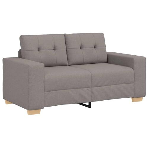 Elskovssofa 120 cm stof gråbrun
