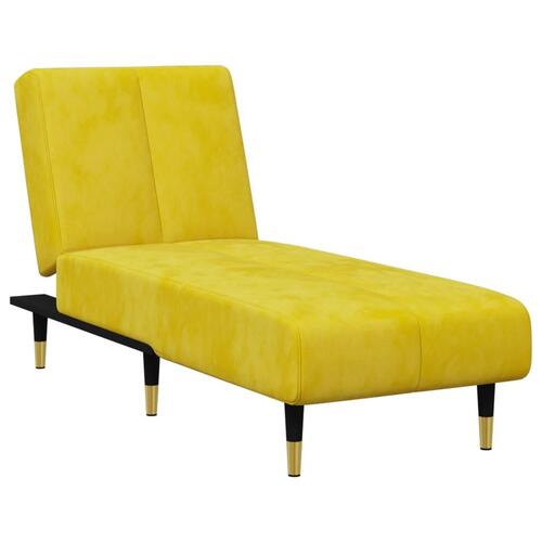 2 personers sofa velour gul
