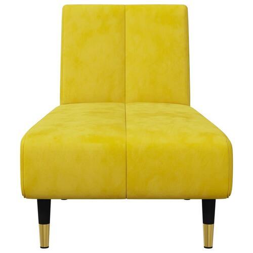 2 personers sofa velour gul