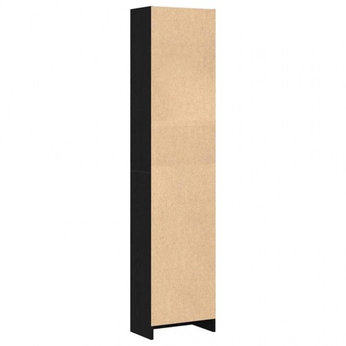 Bogreol 40 x 24 x 176 cm - sort-eg