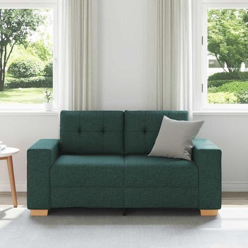Elskovssofa 120 cm stof mørkegrøn