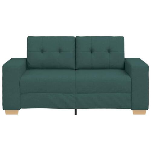 Elskovssofa 120 cm stof mørkegrøn