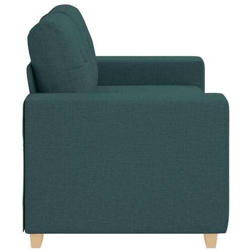 Elskovssofa 120 cm stof mørkegrøn