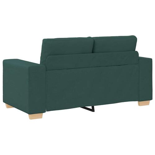Elskovssofa 120 cm stof mørkegrøn
