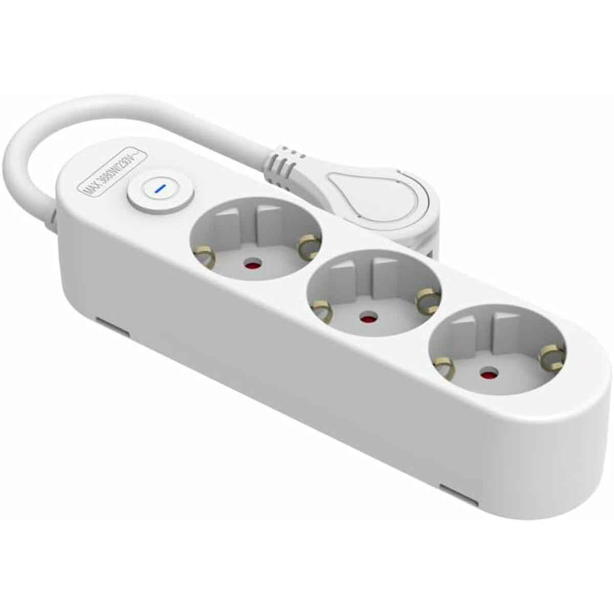 Silver Electronics 48443 - stikdåse med EU-stik (plug-in)