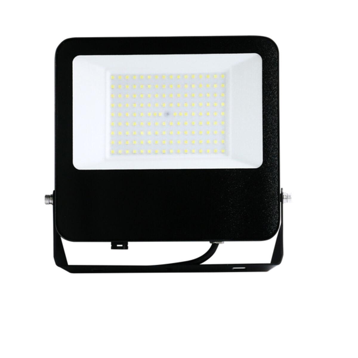 LED projektør Silver Electronics SANZ, sort - 6500 K, IP65