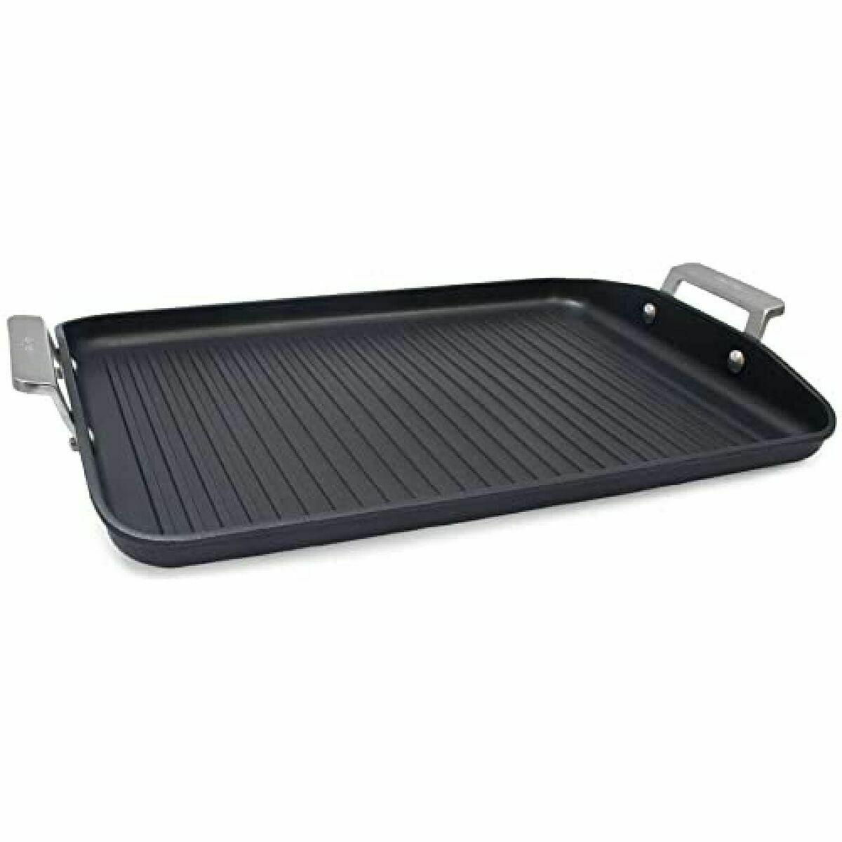 Valira Grillpande 34 × 25 cm - sort aluminium