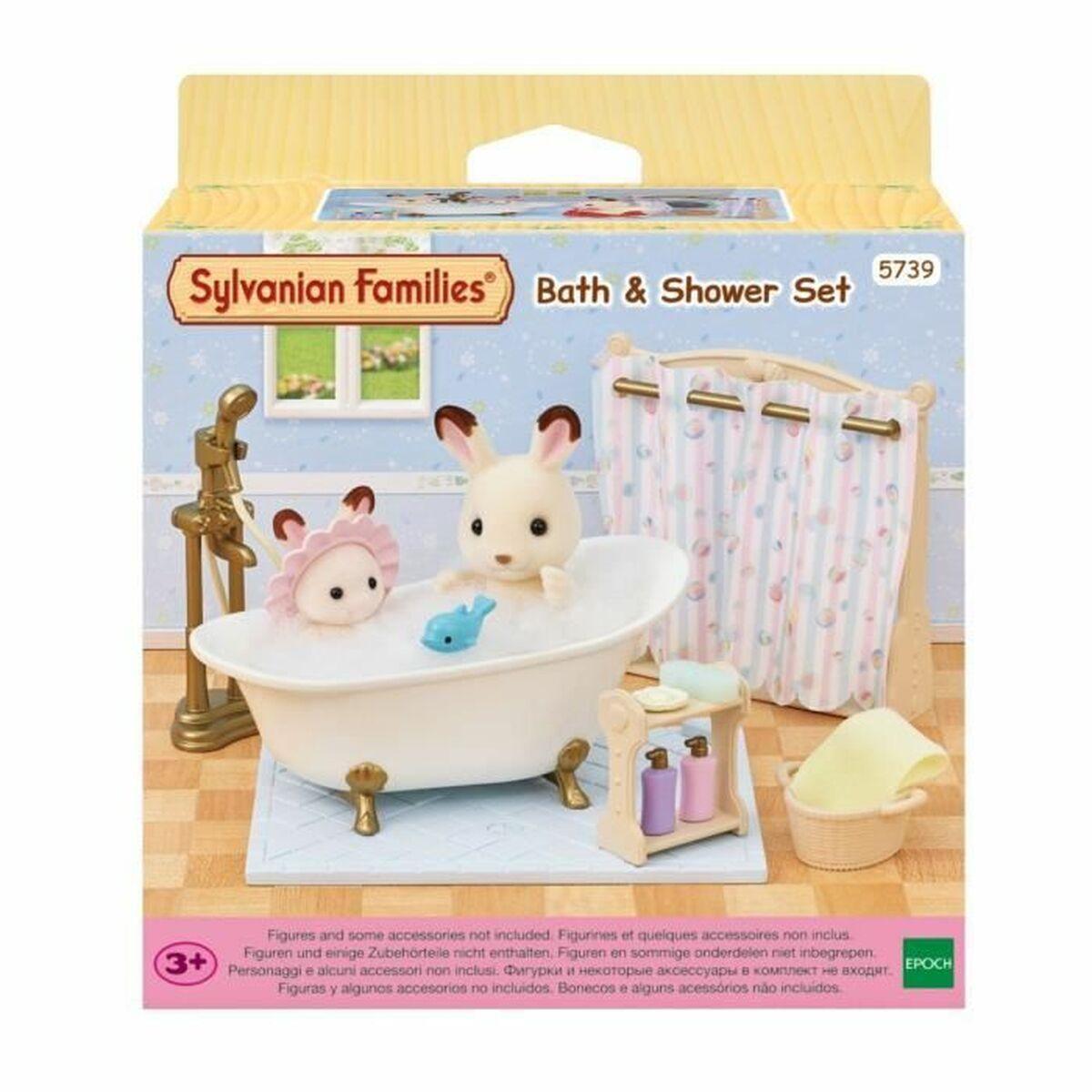 Sylvanian Families Bath & Shower Set 5739 - playset billede