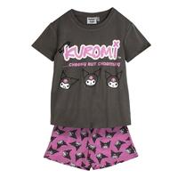 Børnepyjamasser Hello Kitty Mørkegrå 14 år