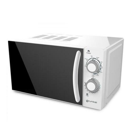 Mikrobølgeovn med Grill Grunkel Hvid 700 W 20 L