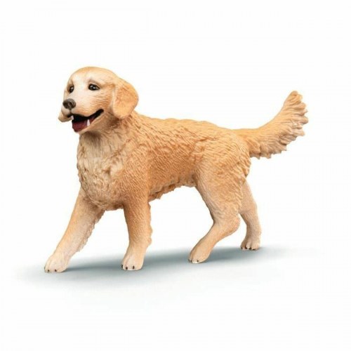 Schleich Farm World Playset 42722 - Hundehus med Golden Retriever (9 dele)