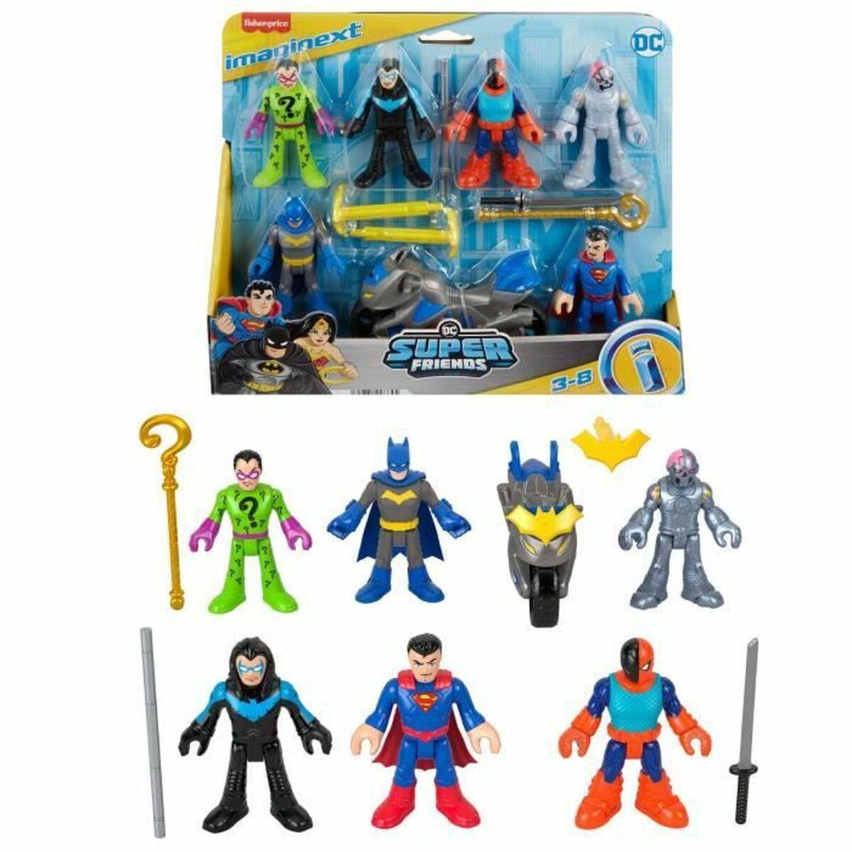 Fisher-Price Imaginext DC Super Friends - sæt med figurer HXF94 (9 dele)