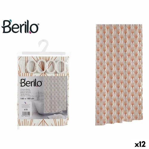 Gardiner Berilo Art Nouveau Hvid Bronze Plastik 180 x 180 x 0,008 cm (12 enheder)