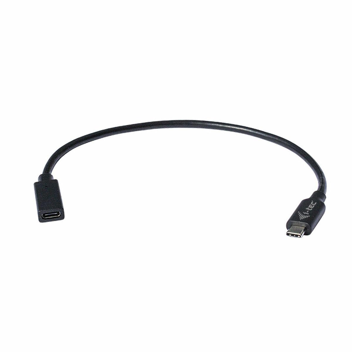 Kabel USB C i-Tec C31EXTENDCBL Sort