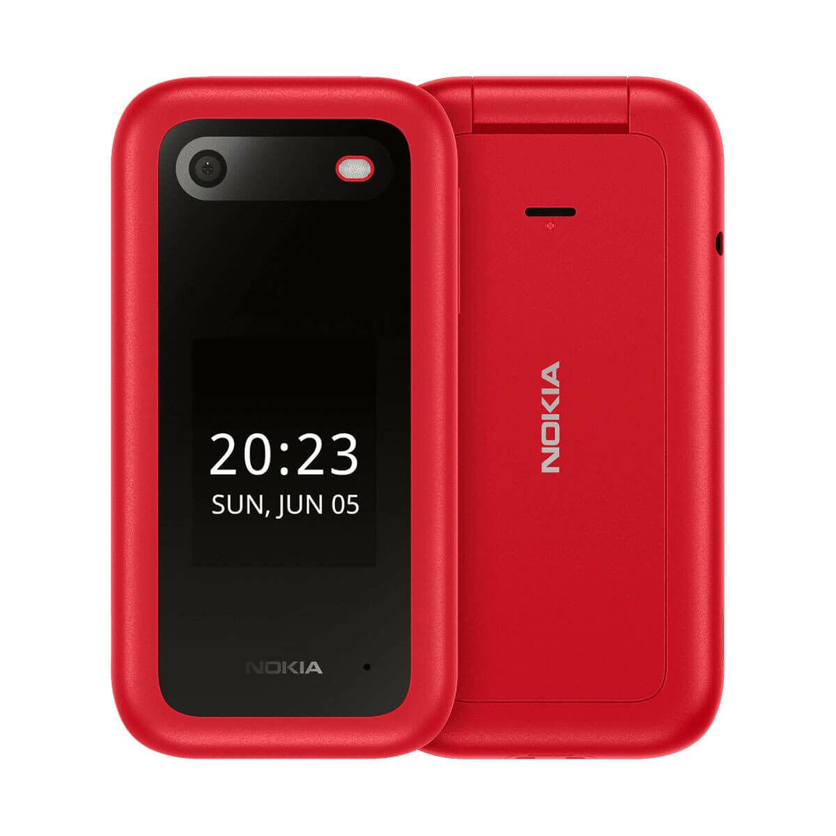 Mobiltelefon Nokia 2660 Rød
