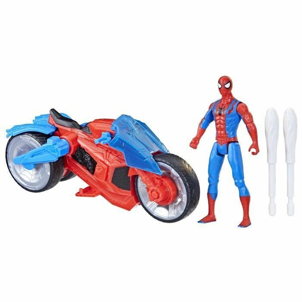 Legetøjsfigur Hasbro Spider-Man EPIC Web Blast Cycle
